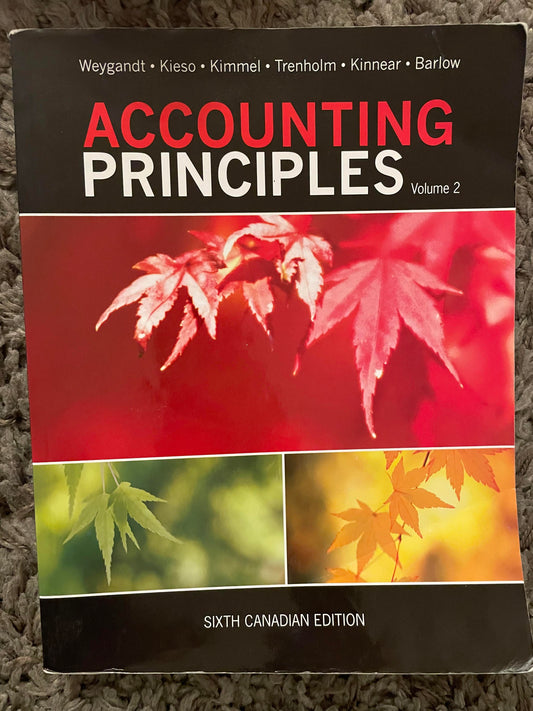 Accounting Principles Volume 2 (Paperback)