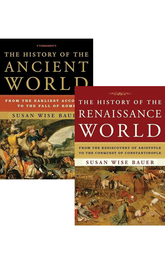 The History of the World Series by Susan Wise Bauer- 2 books (Hardcover)